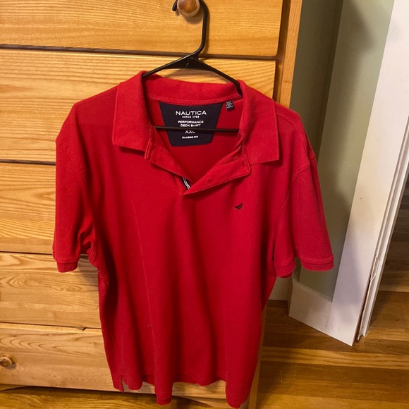 Used Red XXL Nautica Polo - Picture 1 of 1